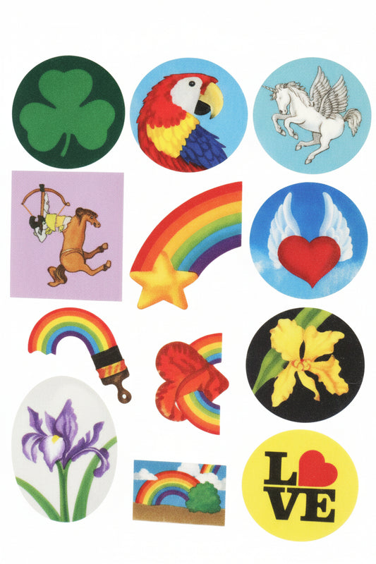 Freelance 1980's Stickers
