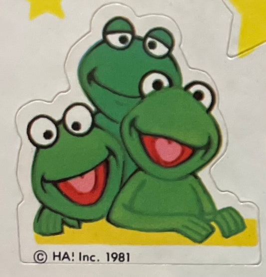 Hallmark's Kermit and Friends Sticker
