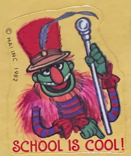 Hallmark's Muppet Dr. Teeth Sticker
