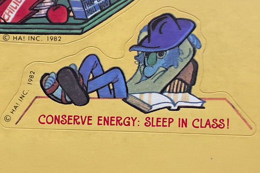 Hallmark's Vintage Muppet Zoot Sticker