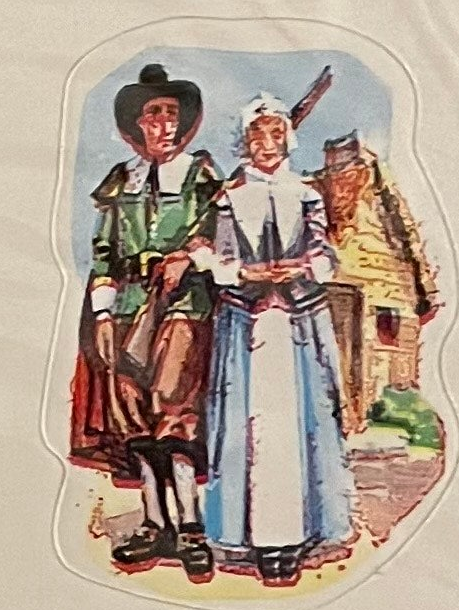 Dennison Pilgrim Stickers