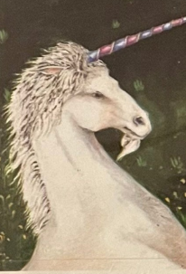 Vintage Freelance Unicorn Sticker